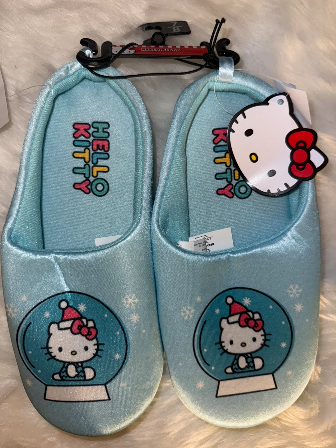 New Hello Kitty Slippers - Size 7/8
