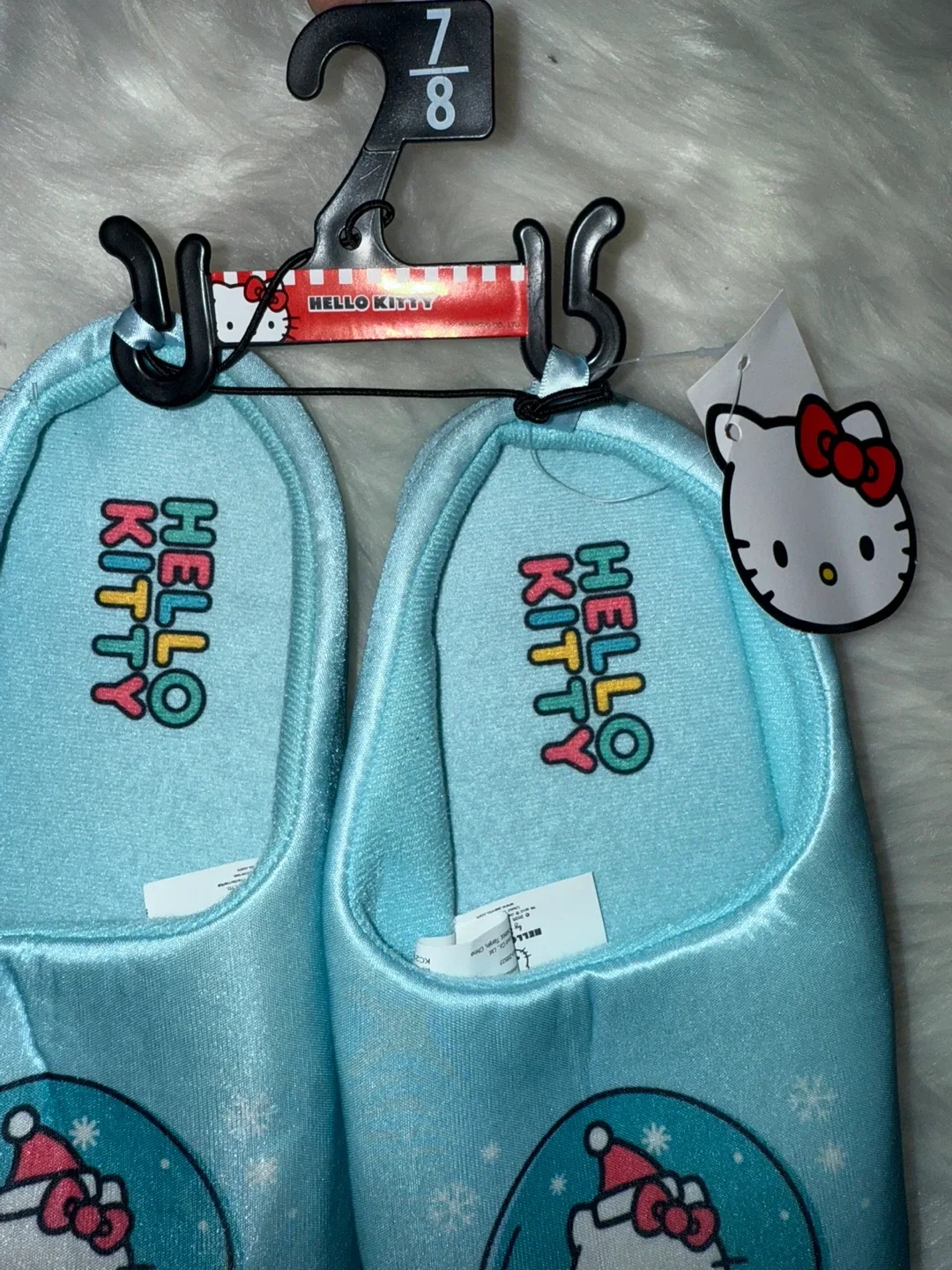 New Hello Kitty Slippers - Size 7/8 image indicator(2)