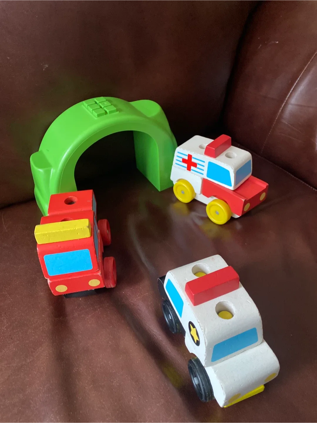 Wooden Emergency Vehicle Set
