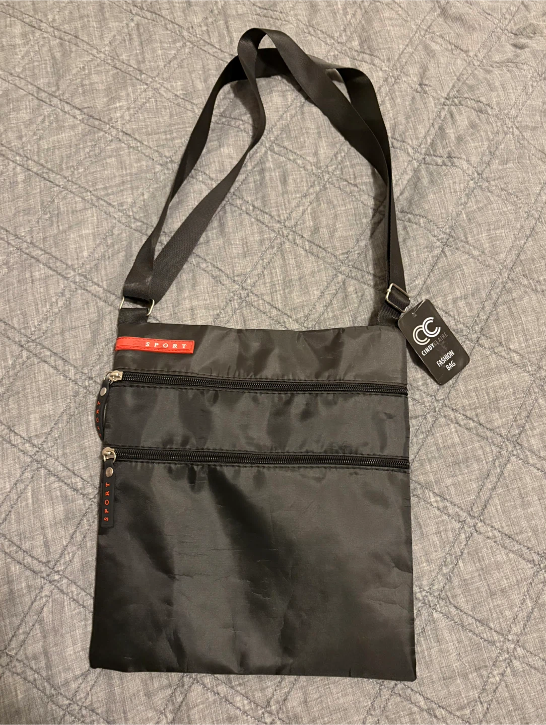 Sport Black Crossbody Bag - photo 3