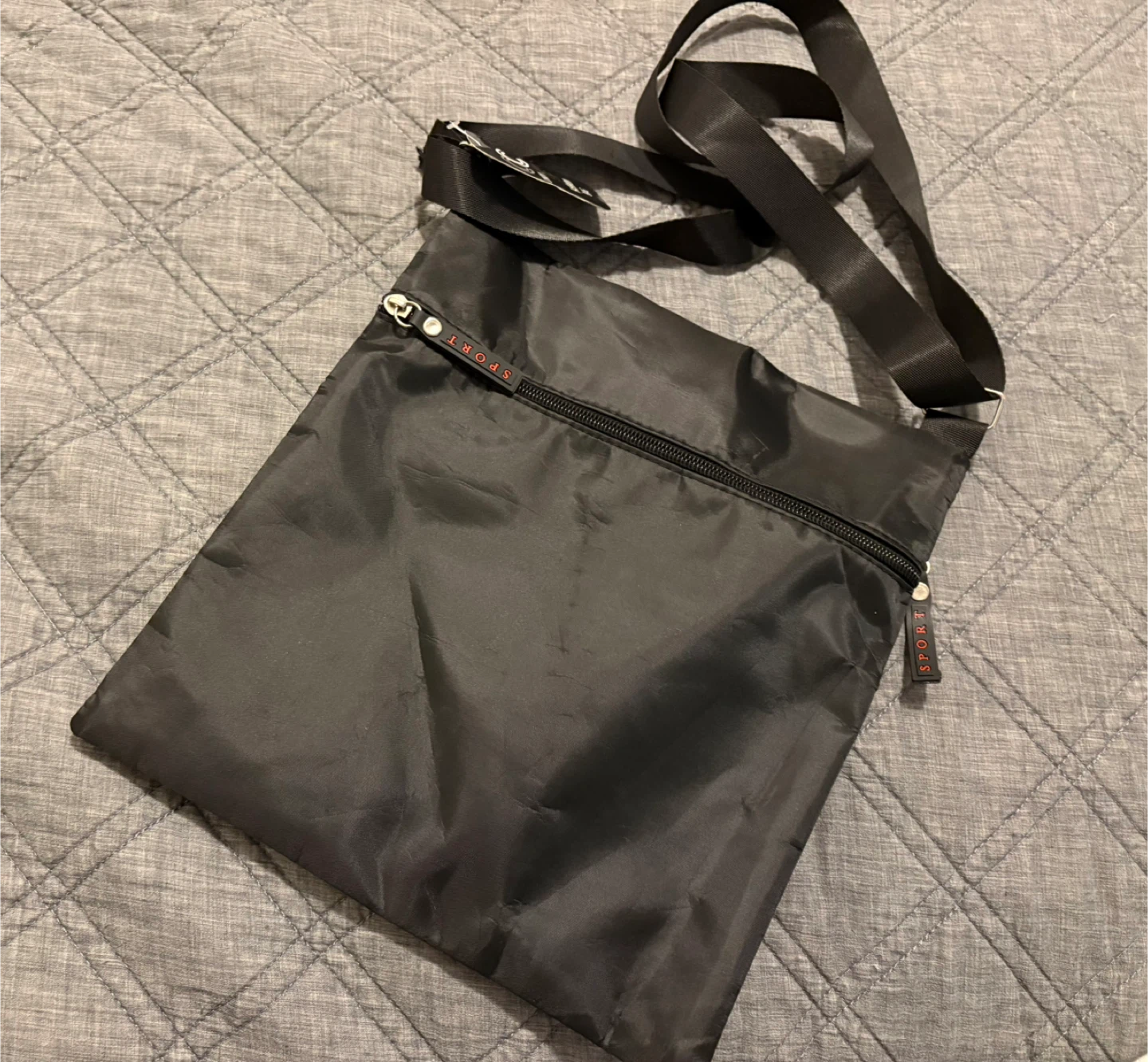 Sport Black Crossbody Bag - photo 4