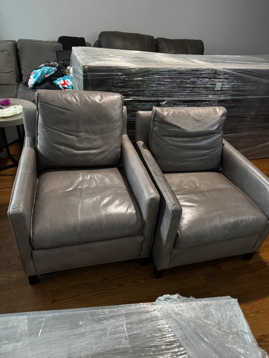 Room & Board Leather Chairs - Pair image indicator(2)