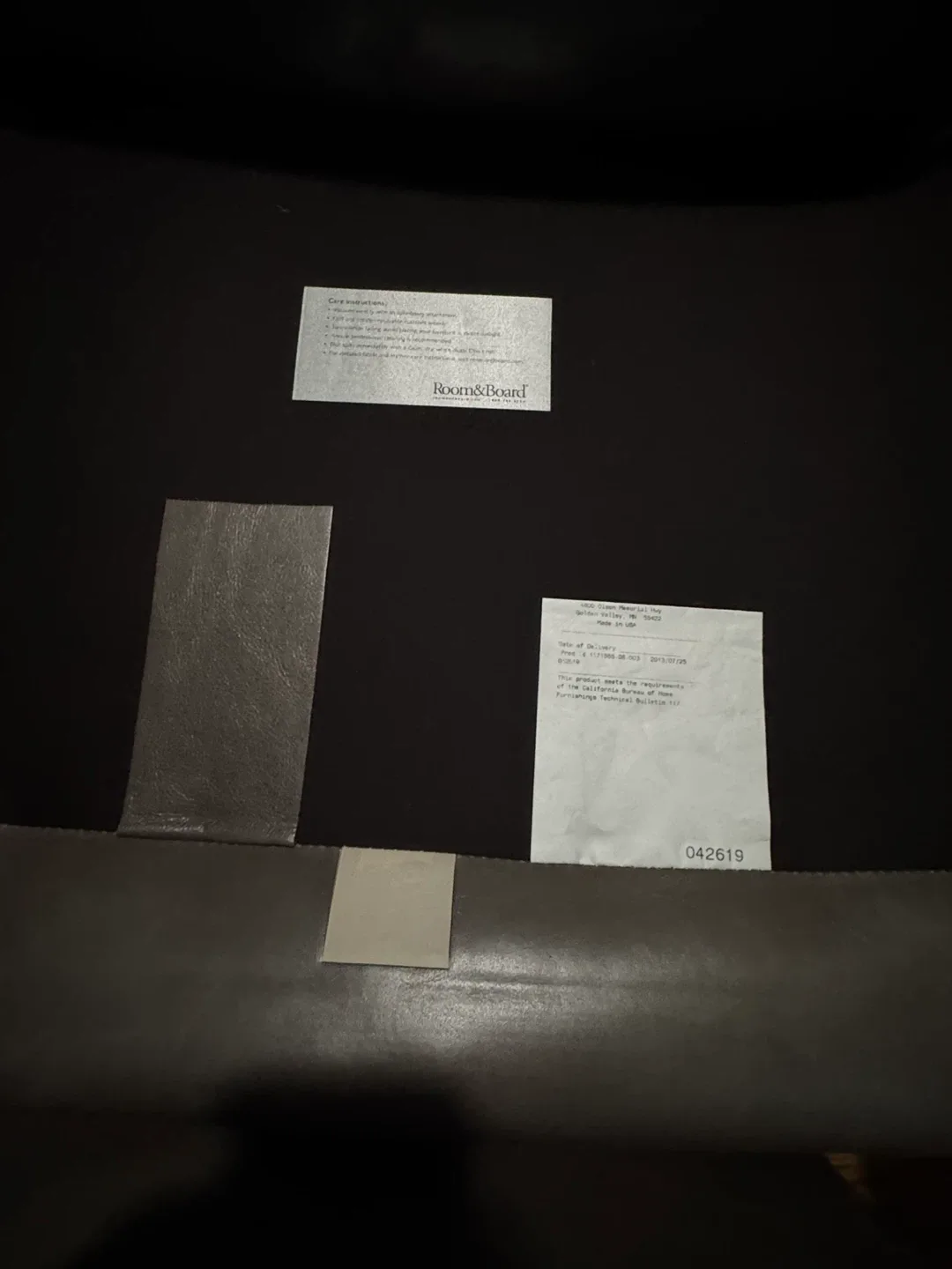 Room & Board Leather Chairs - Pair image indicator(4)