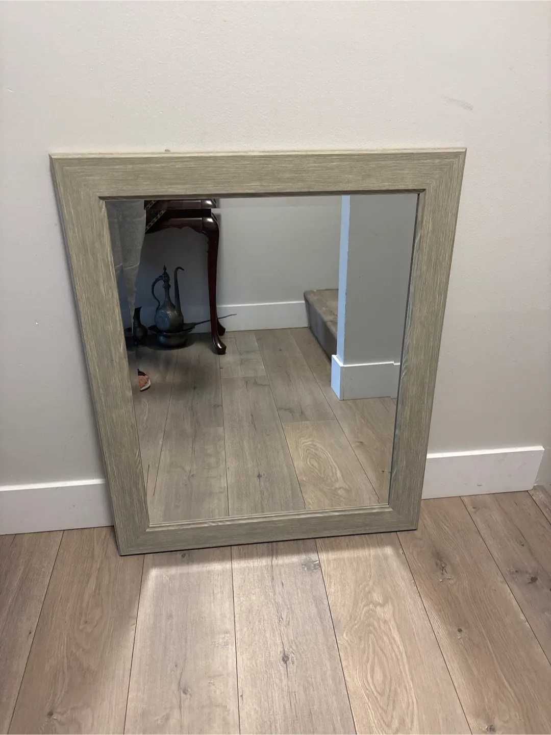 Perfect Framed Wall Mirror 27x33 inches image indicator(5)