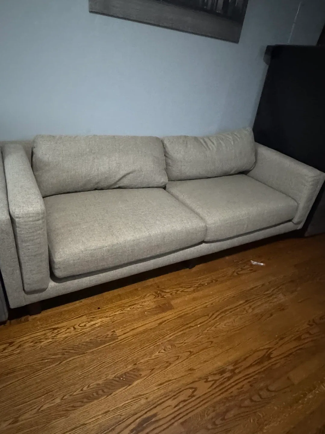 Gray Sofa - 91x42 inches