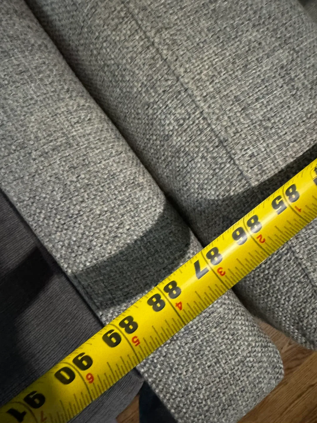 Gray Sofa - 91x42 inches image indicator(3)