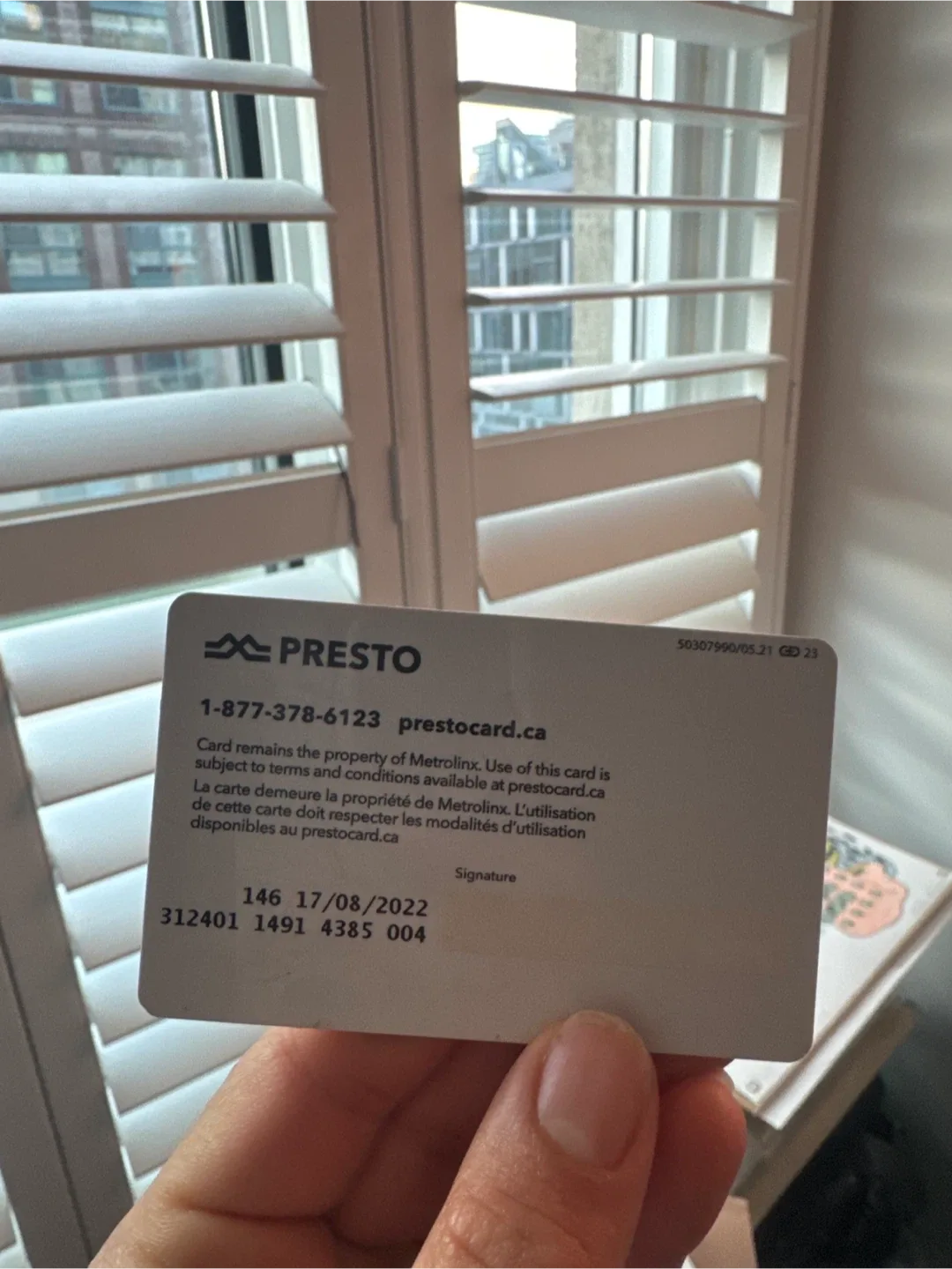 PRESTO Card image indicator(2)