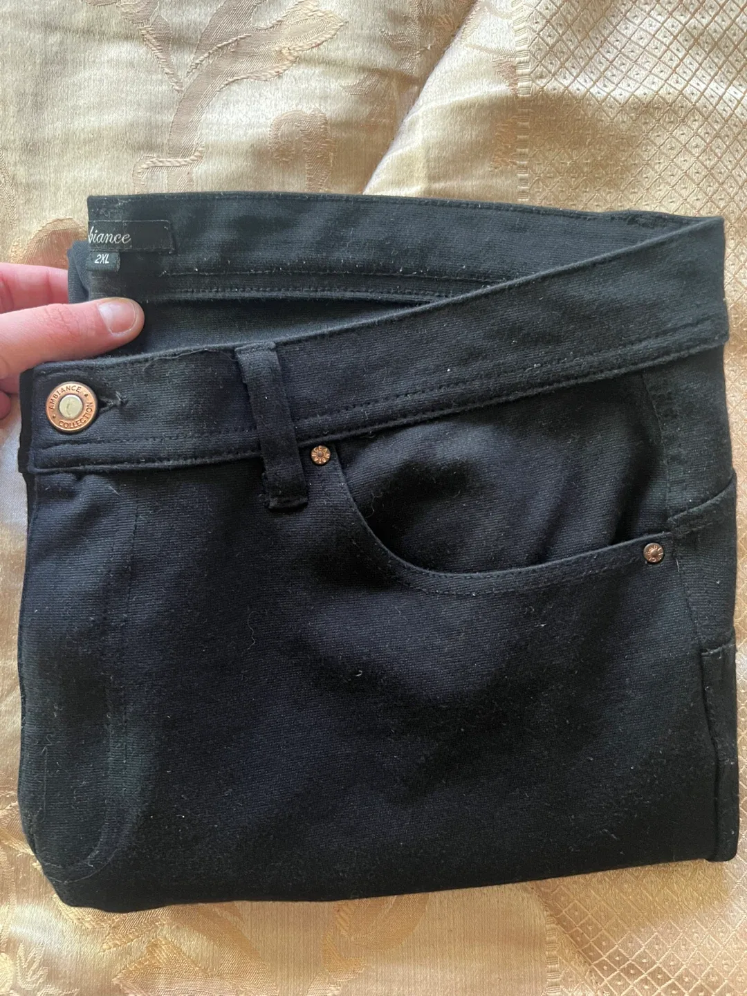 SIZE 2XL Black Jeggings