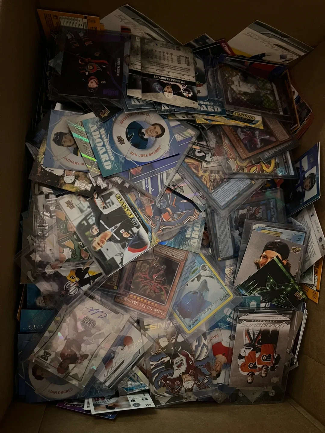 Unsorted Card Collection Sports & Pokémon & Yugioh! 300$ firm image indicator(2)