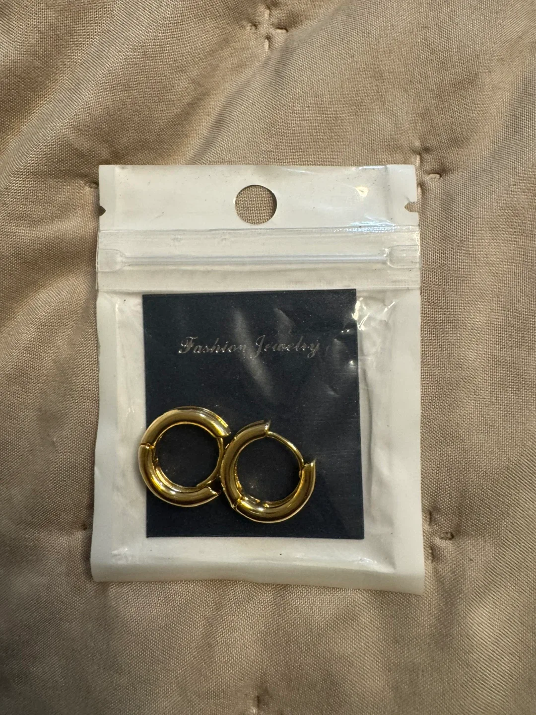 Fashion Jewelry Gold Hoop Earrings