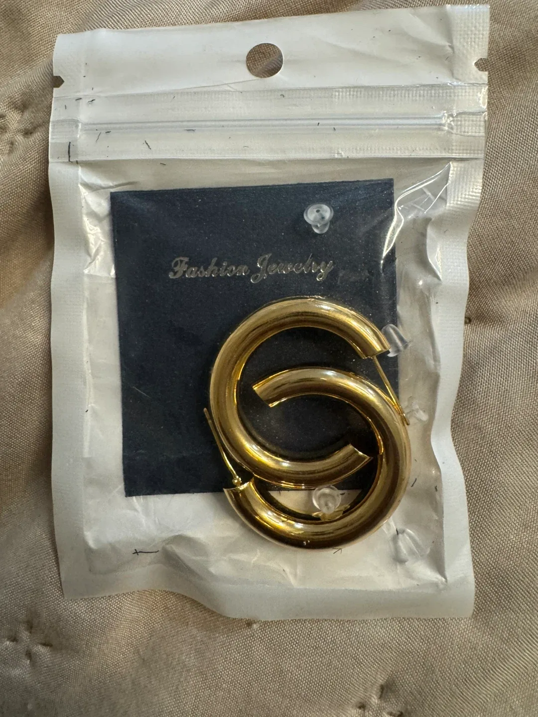 Gold Hoop Earrings - Fashion Jewelry