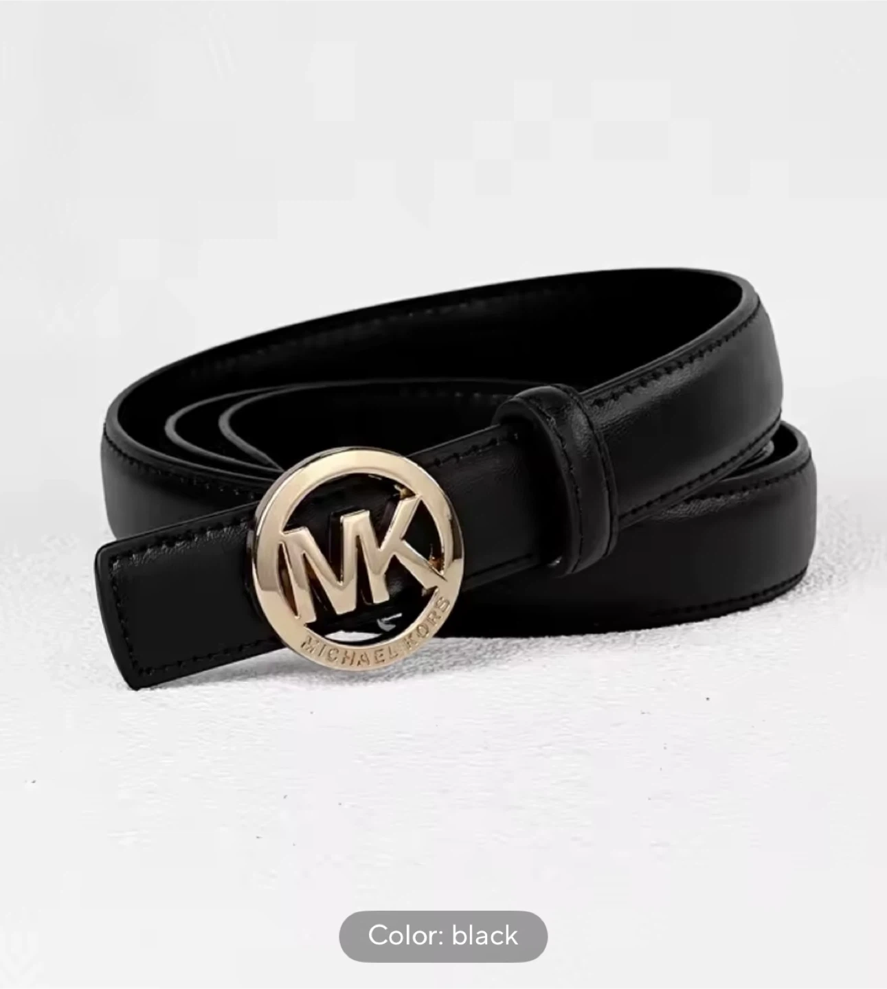 Michael Kors Black Belt