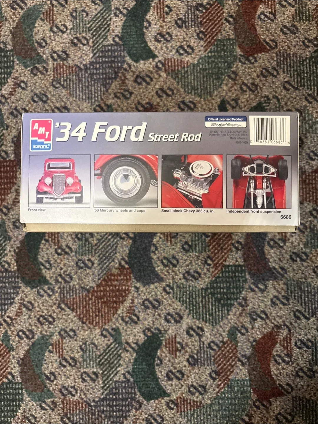 AMT '34 Ford Street Rod 1/25 Model Kit image indicator(4)