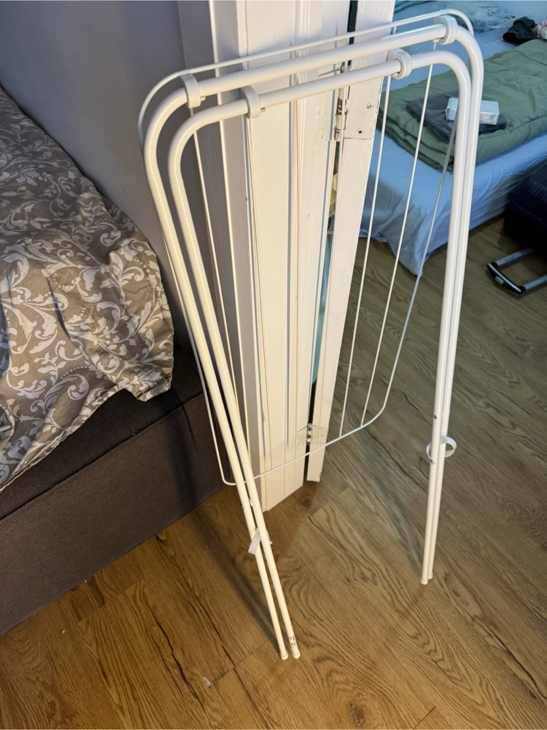 IKEA White Clothes Drying Rack