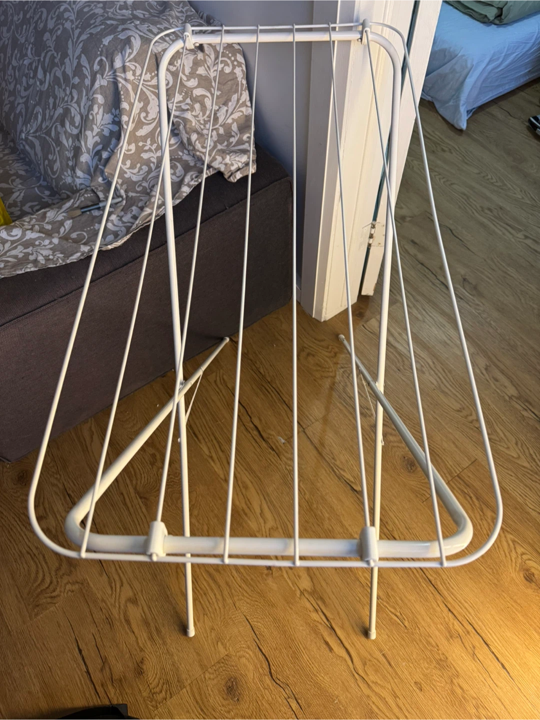 IKEA White Clothes Drying Rack - photo 3