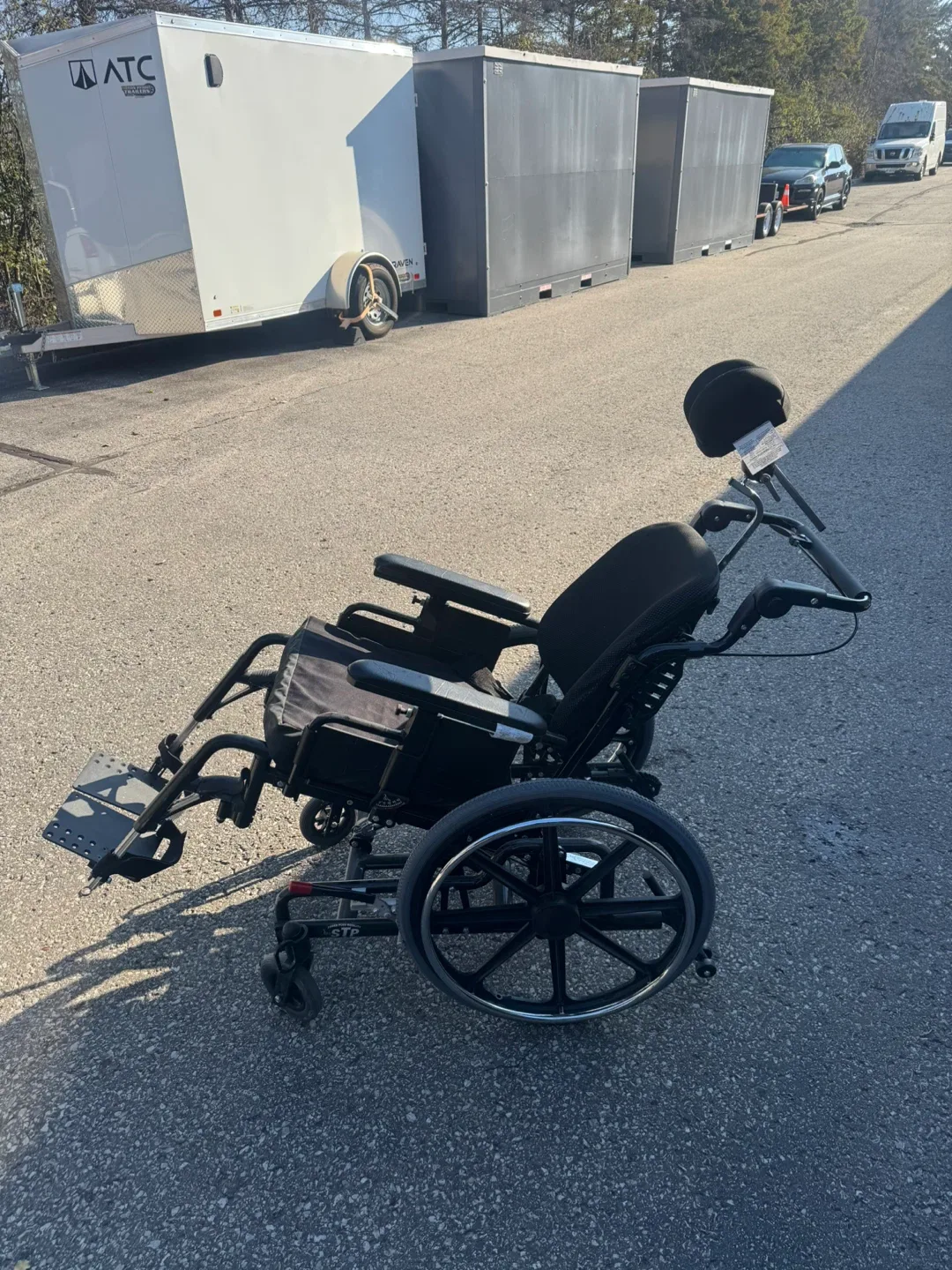 Tilt wheelchair 16”