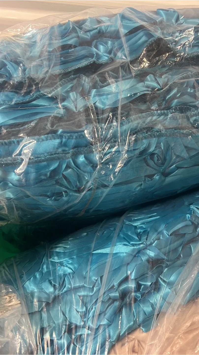 Rosette Satin Overlay 72" x 72" Square image indicator(3)