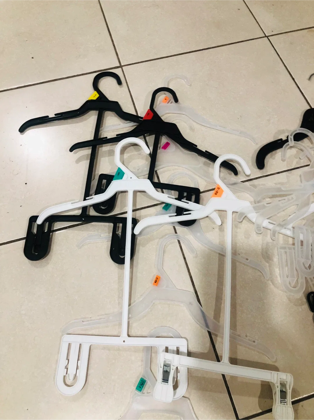 Clothes Hangers - Black & White