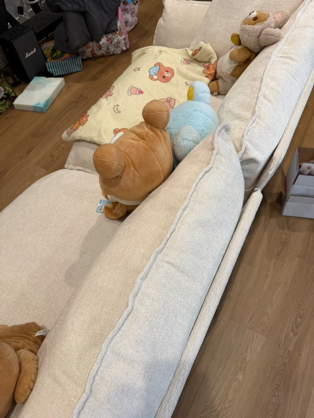 83" Wide Sofa for Small Spaces - Beige image indicator(3)