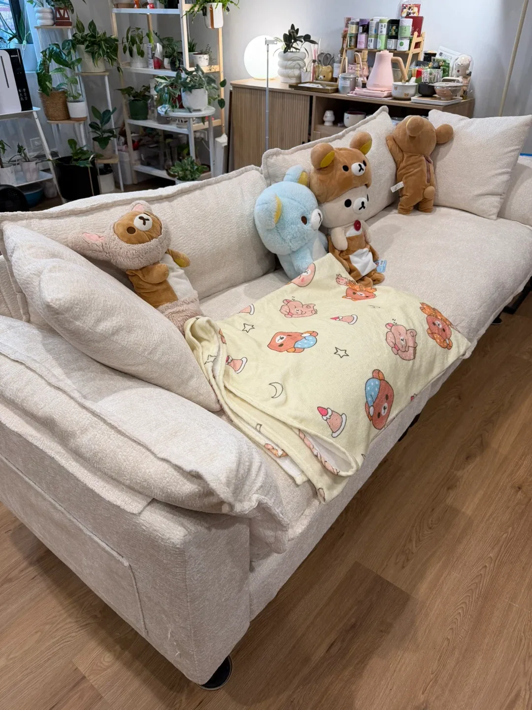 83" Wide Sofa for Small Spaces - Beige image indicator(2)