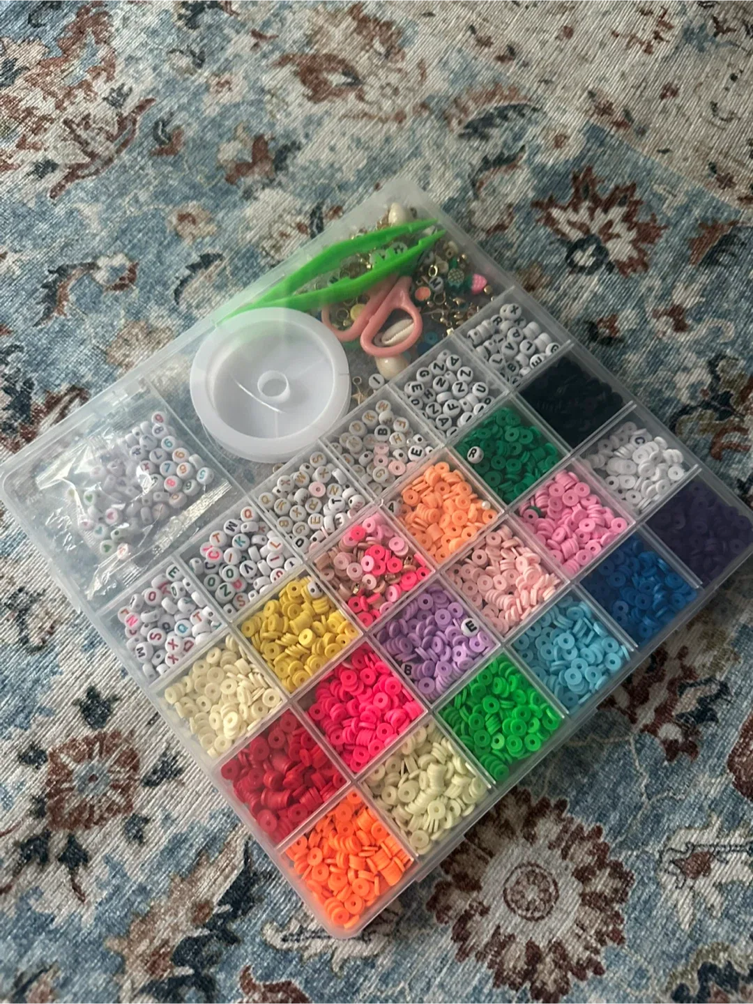 Bead Crafting Kit - Letter Beads & More!