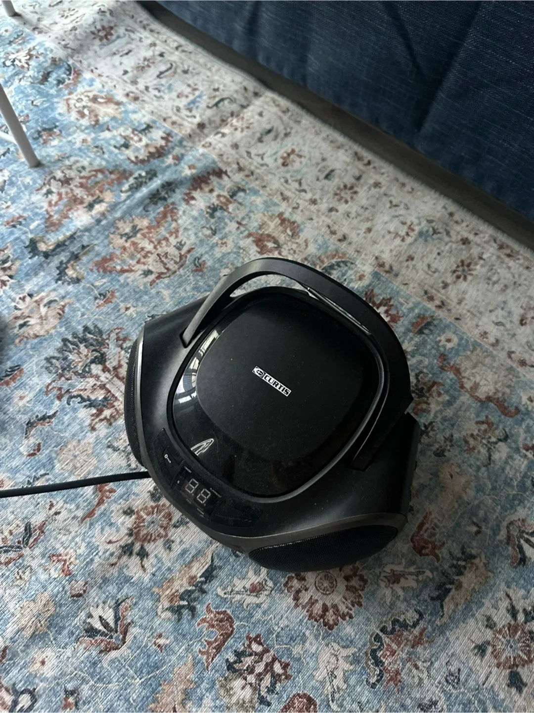 Curtis Black Portable CD Radio Boombox