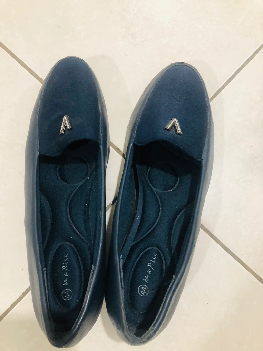 MaxMiss Blue Loafer Shoes - Size 44