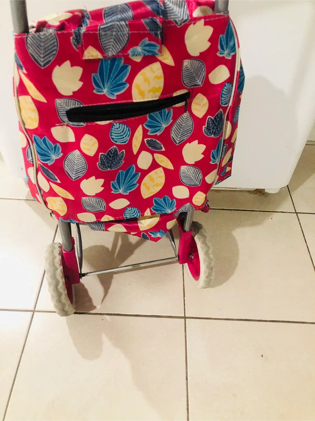 Pink Folding Shopping Cart image indicator(2)