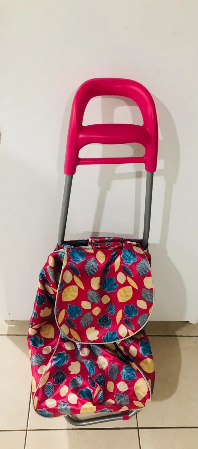 Pink Folding Shopping Cart image indicator(5)