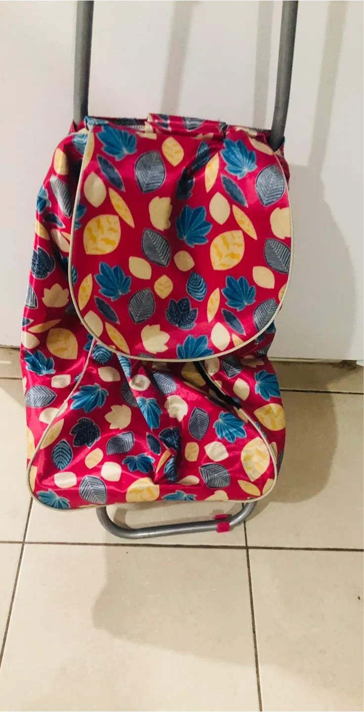 Pink Folding Shopping Cart image indicator(6)