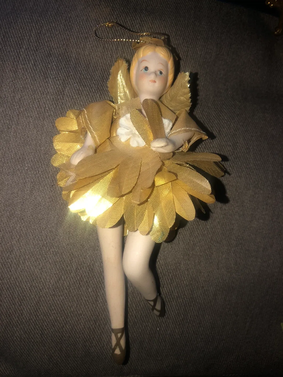 Porcelain Ballerina Ornament