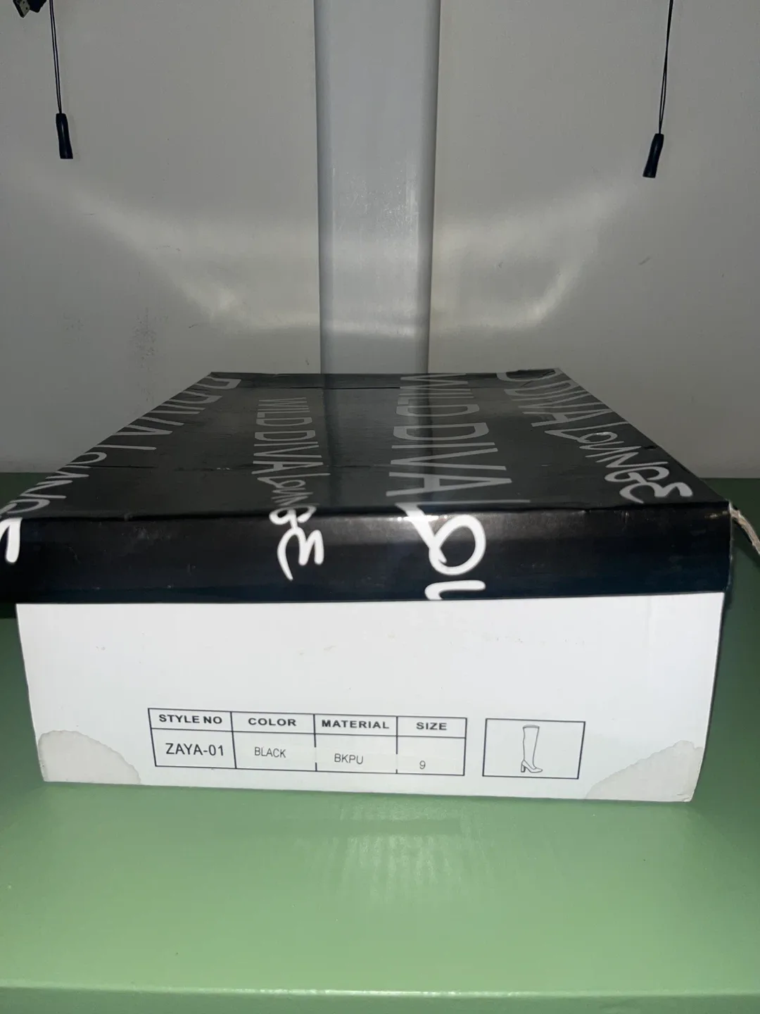 Black Thigh High Boots - Size 9 image indicator(4)