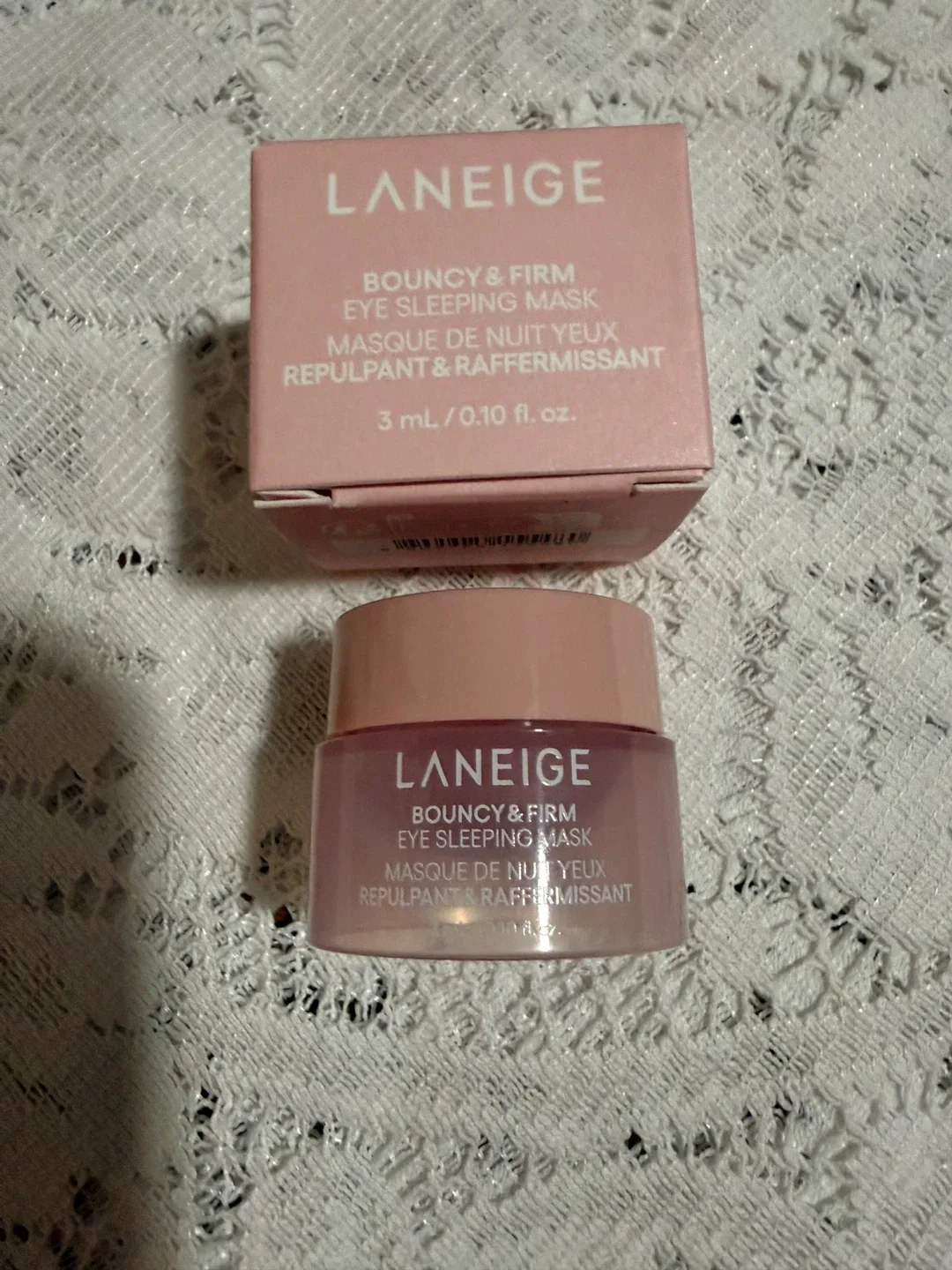 5 Laneige Lip & Eye Sleeping Mask Set for $15.00 (never used) image indicator(4)
