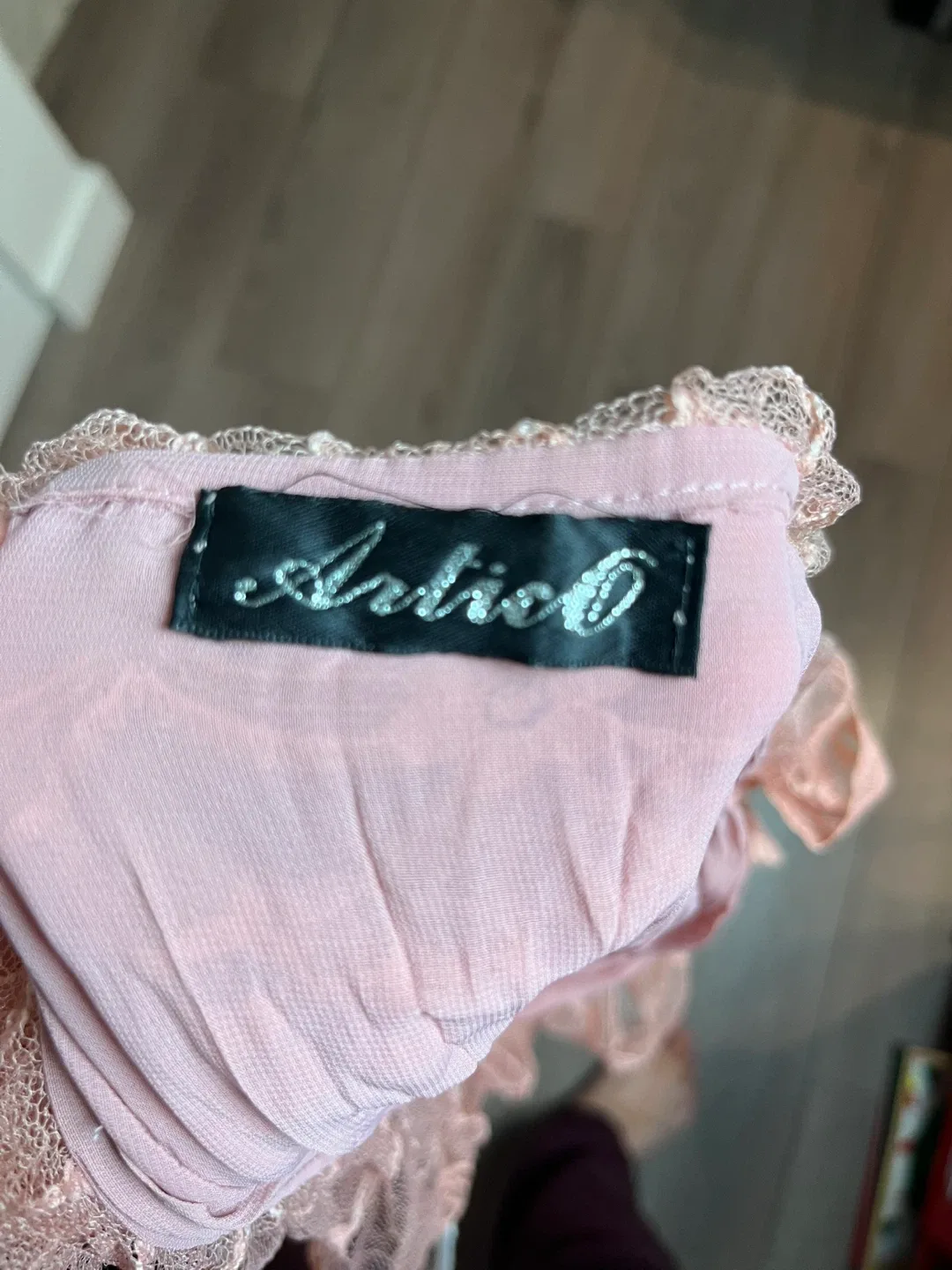 Artico Pink Lace Blouse image indicator(4)