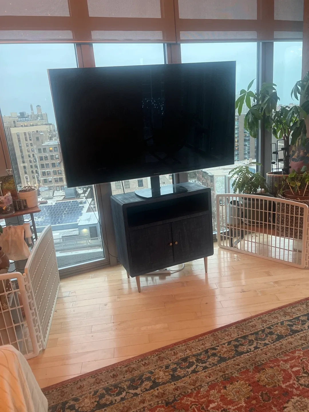 64 inch Panasonic Smart TV with Cabinet