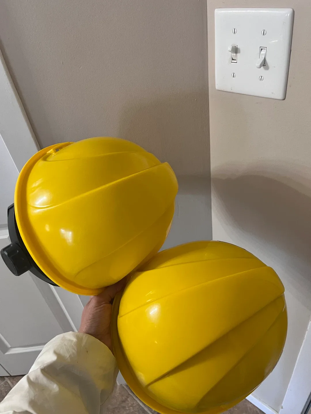 Yellow Hard Hats - Construction Safety
