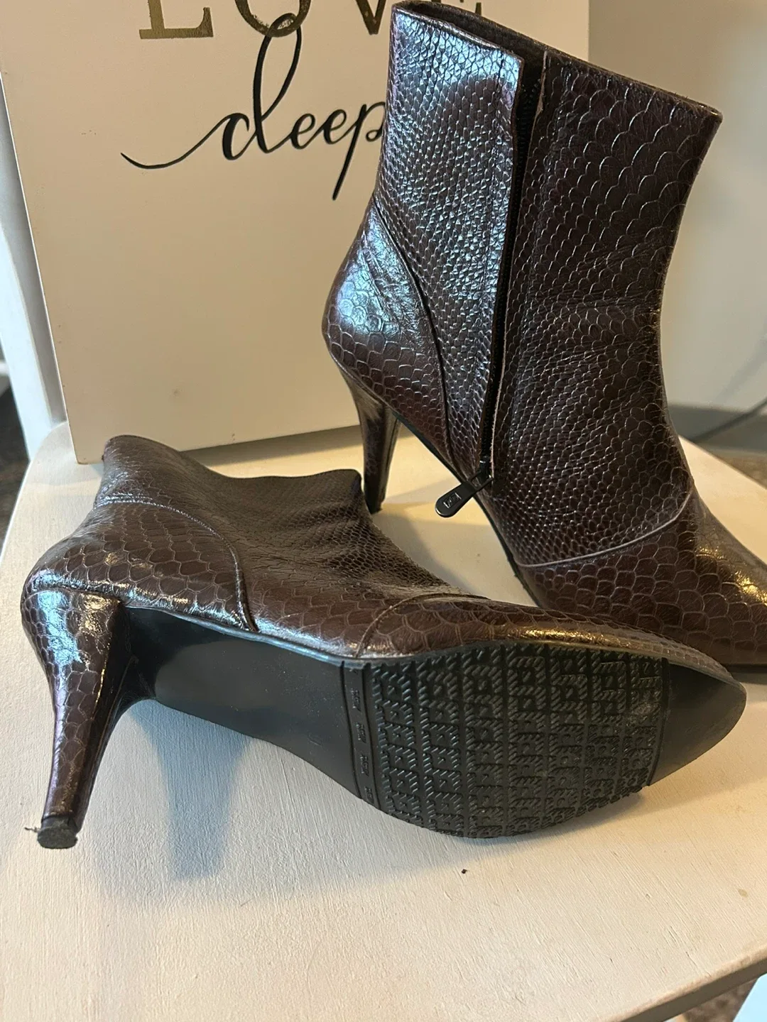 Brown Ankle Boots - Size 9 image indicator(2)