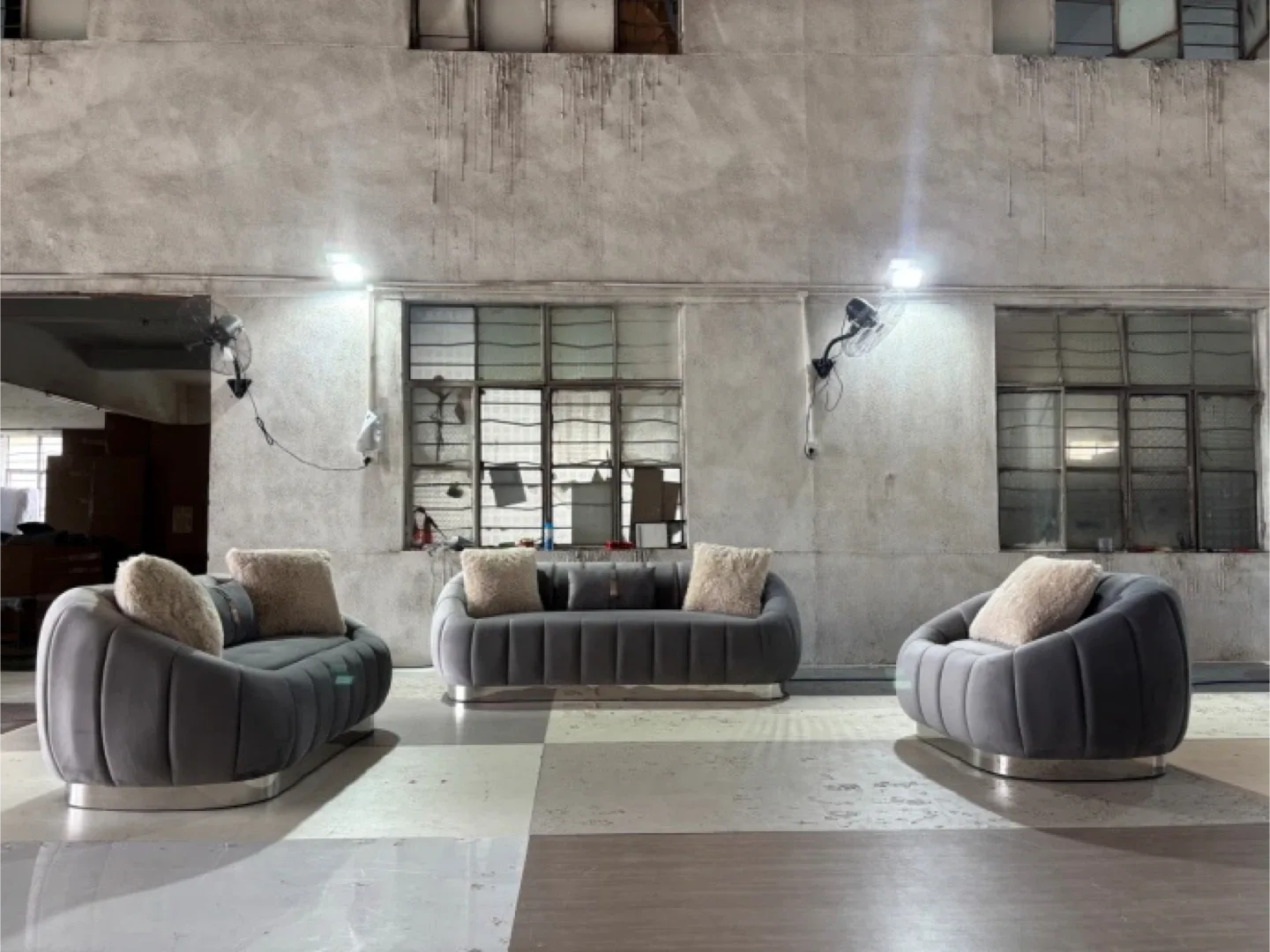 Luxury Living Velvet Sofa Set -$2198 image indicator(10)