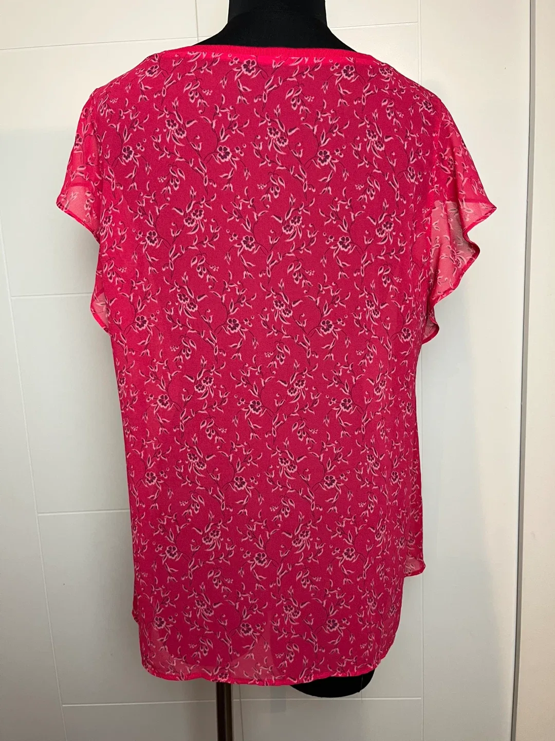 Pink Floral Blouse image indicator(2)