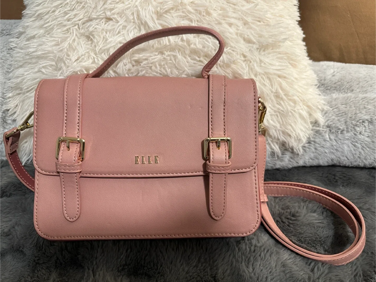 ELLE Pink Handbag - Like New!