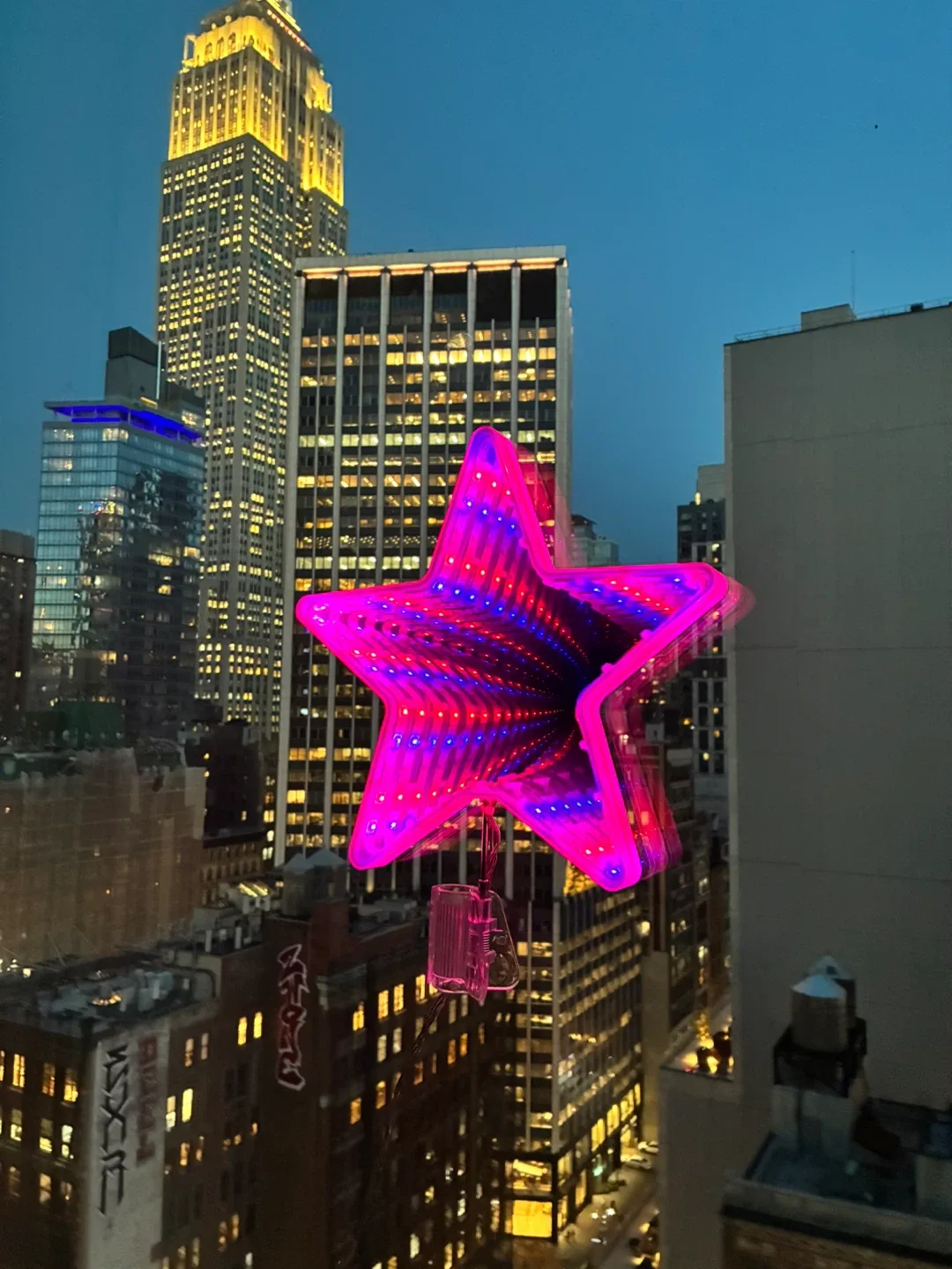 Infinity Christmas Star Tree Topper Multi-colors image indicator(4)