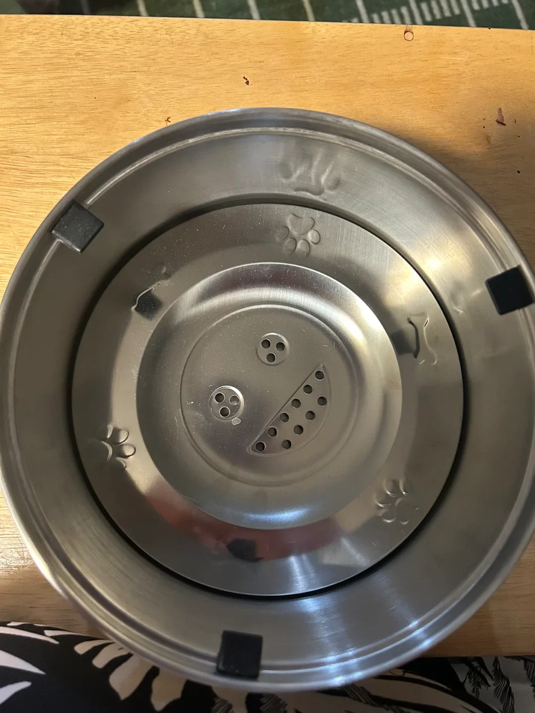 Stainless Steel Slow Feeder Dog Bowl