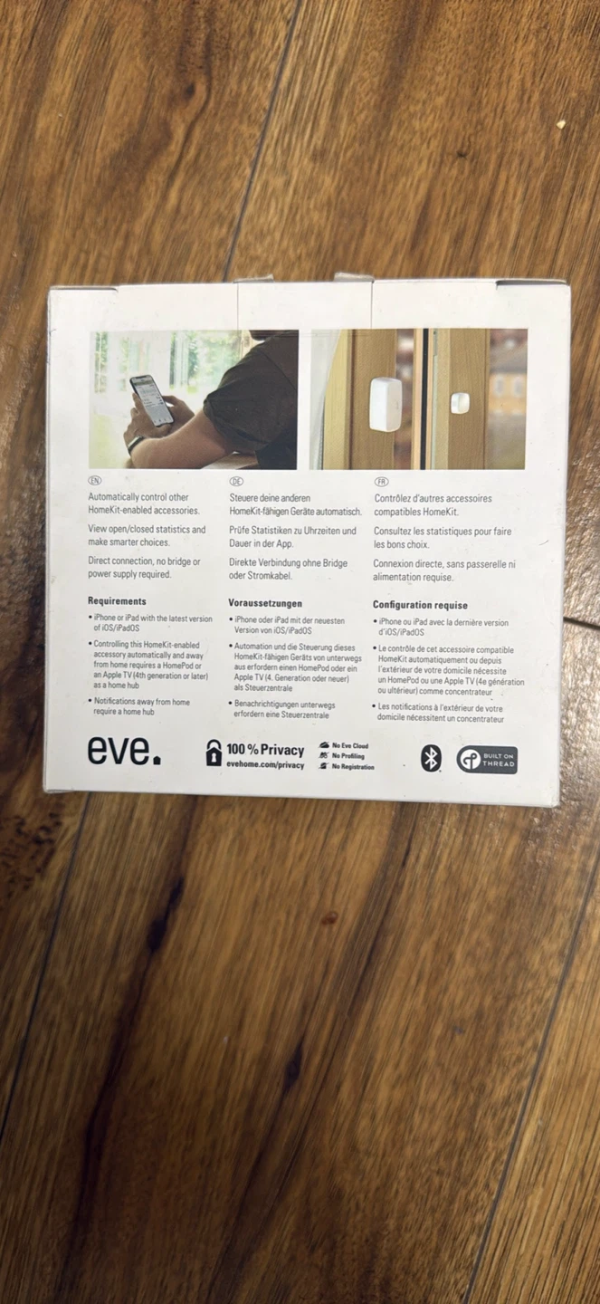 Eve Door & Window Wireless Contact Sensor - photo 2