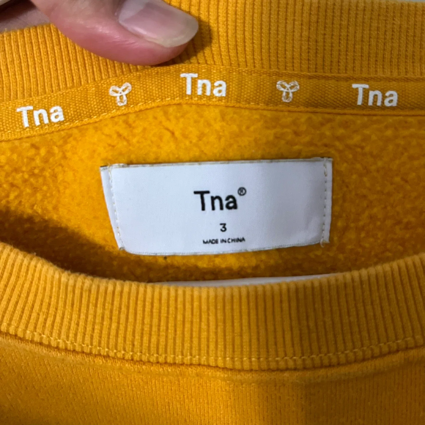 Tna Sweatshirt - Size 3 - Mustard Yellow image indicator(4)