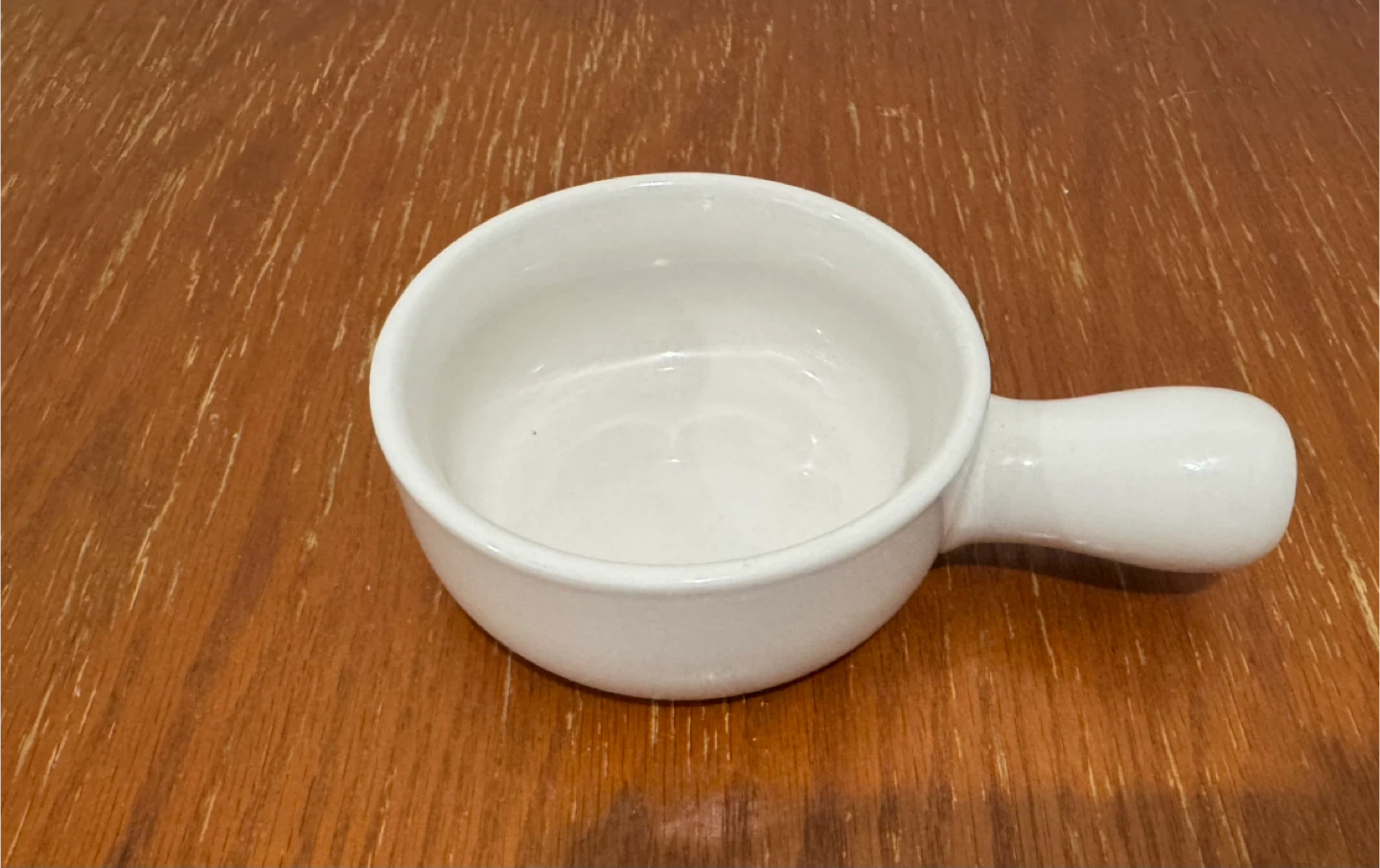 2 Pcs. White Ceramic Soup Bowls with Handles - photo 4