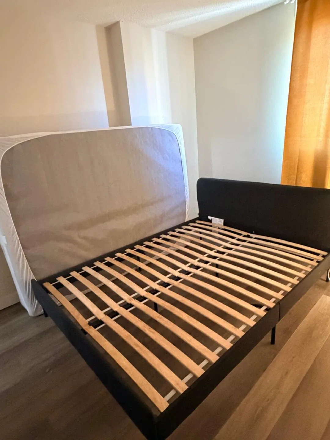 IKEA Full Size Bed Frame and Mattress image indicator(4)