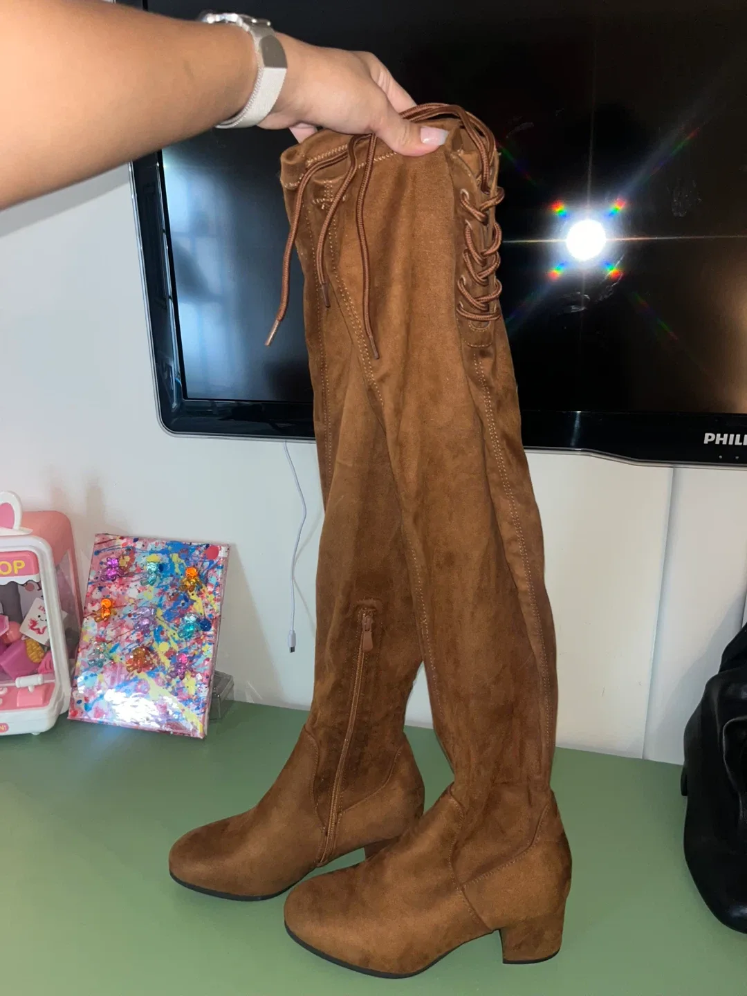 Thigh High Boots - Size 9 image indicator(3)