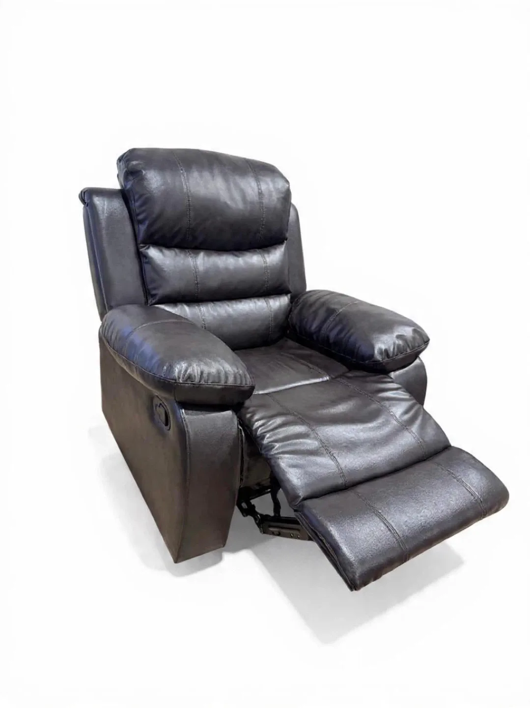 Brown Leather Recliner Chair