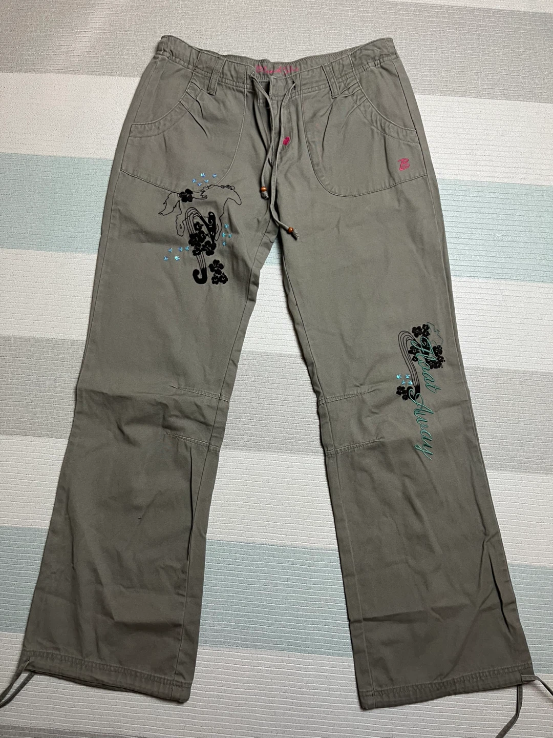 BLENDShe Olive Green Pants - Size L