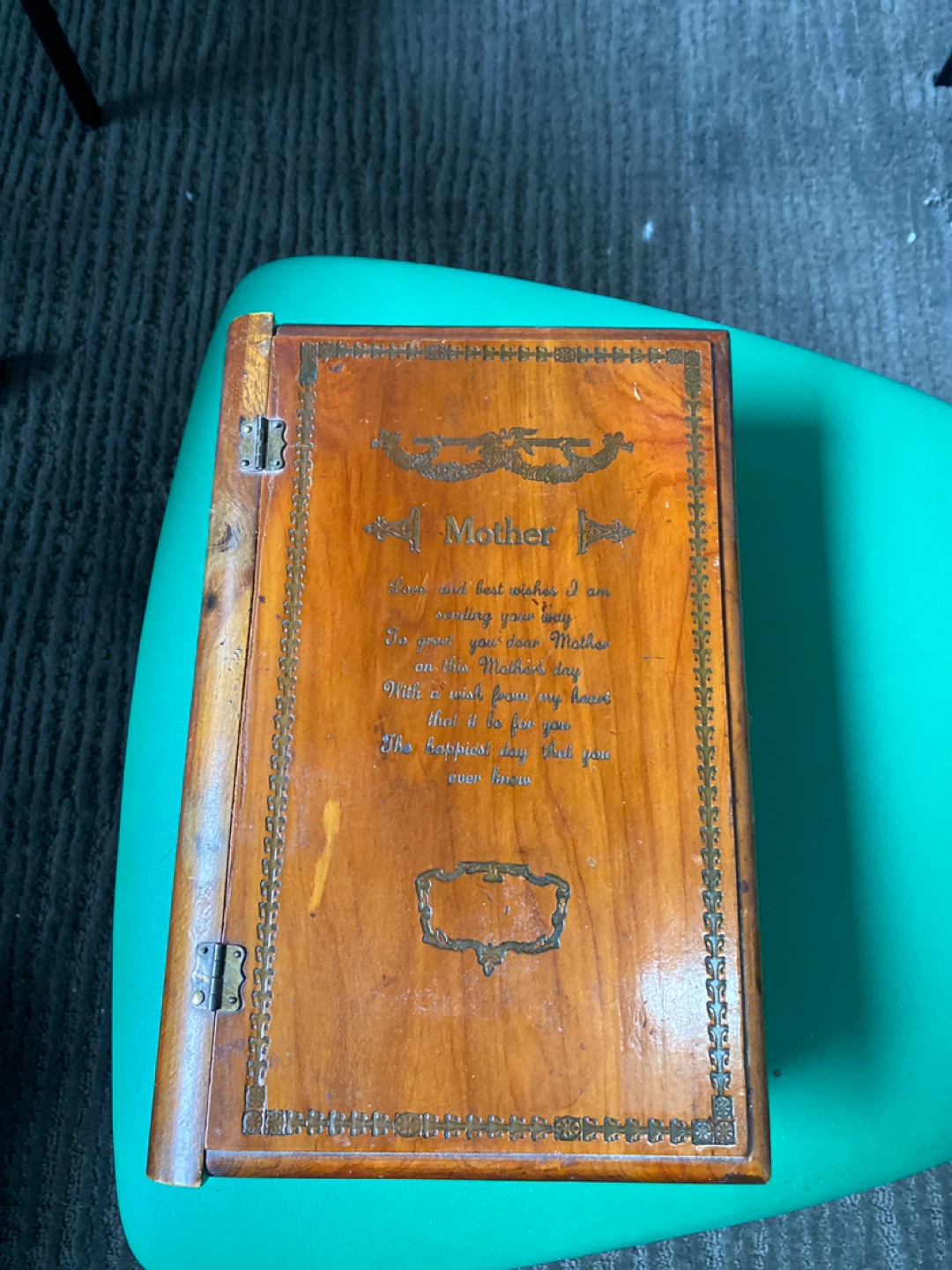 Wooden Mother Keepsake Box - photo 2
